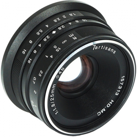 7artisans 25mm f/1.8 za Fuji X